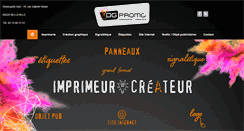 Desktop Screenshot of dgpromo.fr